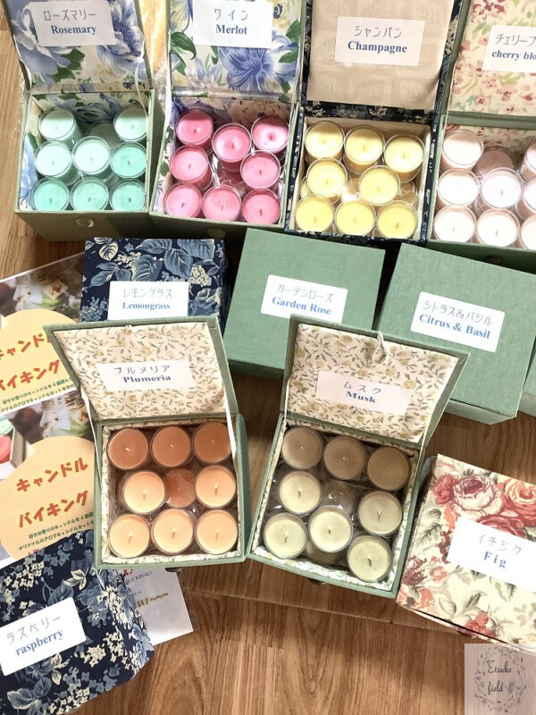 西山蝋燭のイベント出店