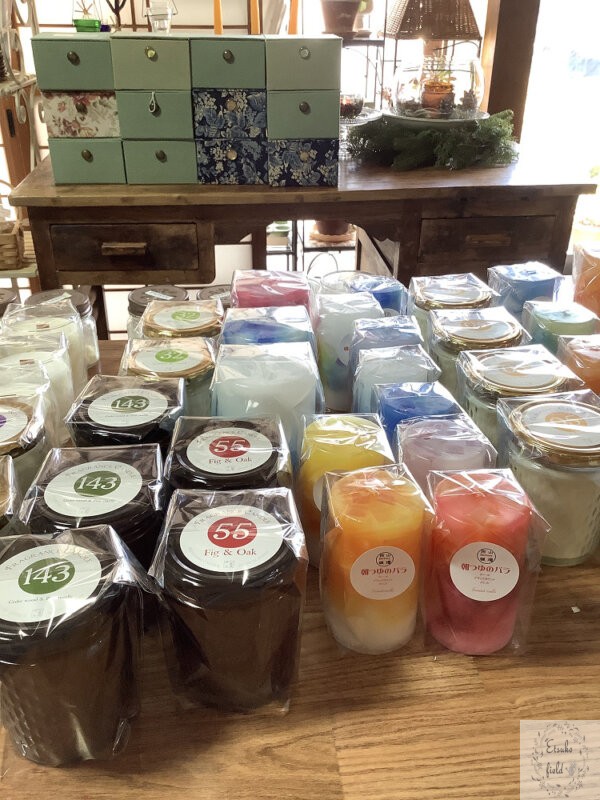 西山蝋燭のイベント出店
